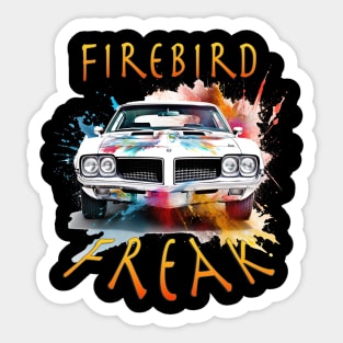 Firebird Freak Sticker